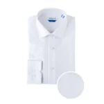 Camisa Blanca Fil a Fil