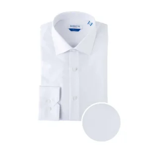 Camisa Blanca Fil a Fil
